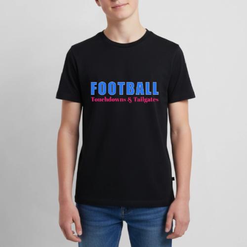 Football Touchdowns & Tailgates Design - Kids' Premium T-Shirt