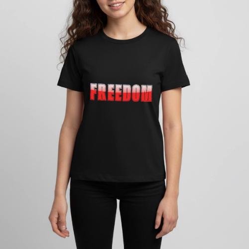 Freedom Typography Design - Kids' Premium T-Shirt