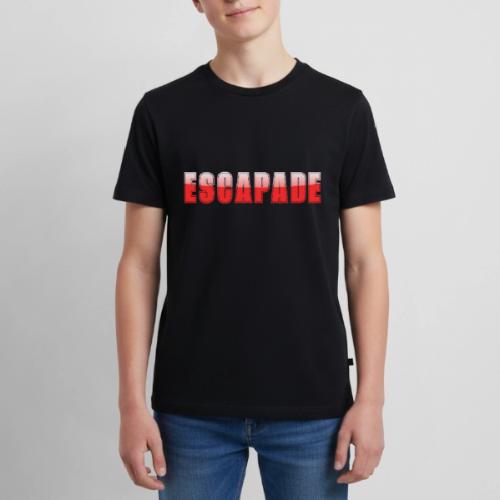 ESCAPADE Bold Typography Graphic Design - Kids' Premium T-Shirt