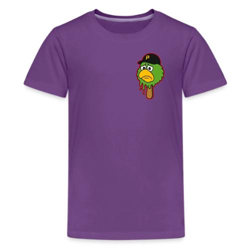 Summertime Sadness (2-sided on black w/ red) - Kids' Premium T-Shirt