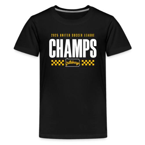 Grittsburgh - USL Champs - Kids' Premium T-Shirt