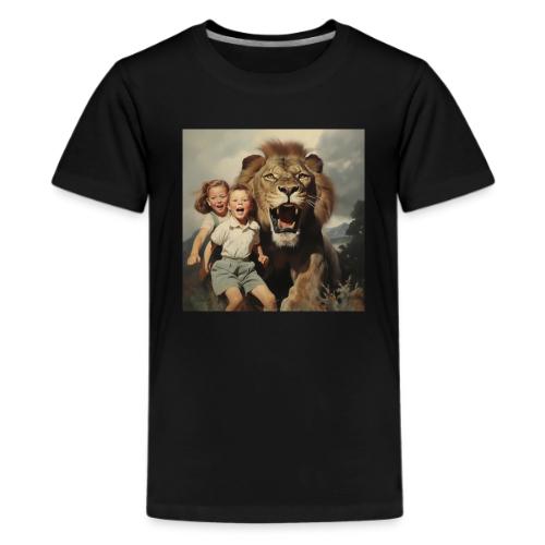 The Righteous Are Bold As A Lion - Kids' Premium T-Shirt