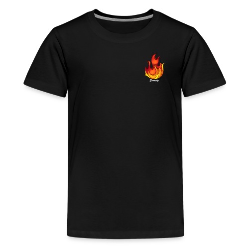 Scorchy White Logo - Kids' Premium T-Shirt
