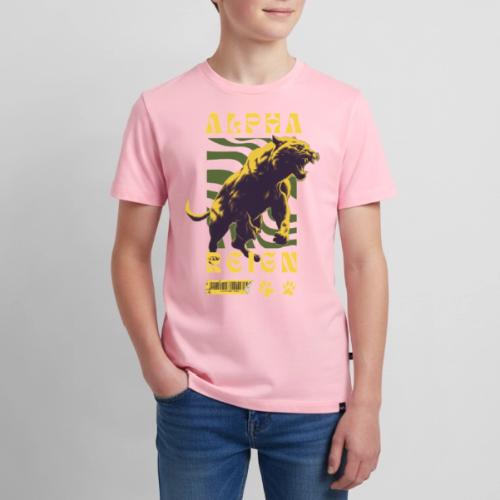 Unleash The Inner Alpha: Fierce Animal Print - Kids' Premium T-Shirt