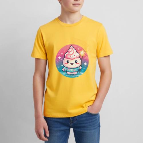 Kawaii Mochi Ice Cream: Coolest Treat for Summers - Kids' Premium T-Shirt