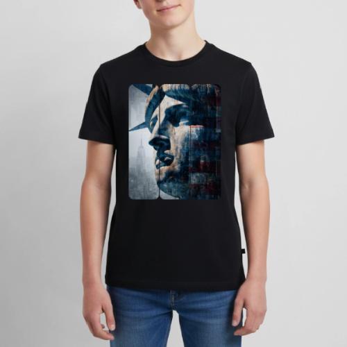 USA: Urban Liberty Triptych - Kids' Premium T-Shirt