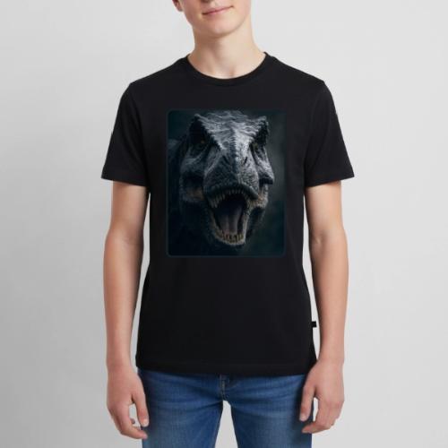 T Rex Cinematic Close-Up Design - Kids' Premium T-Shirt
