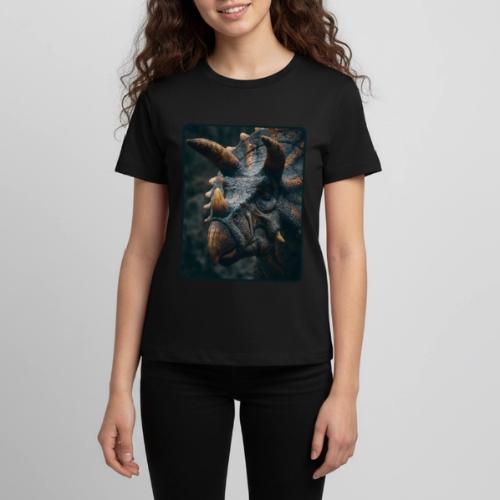 Triceratops Detailed Portrait Design - Kids' Premium T-Shirt