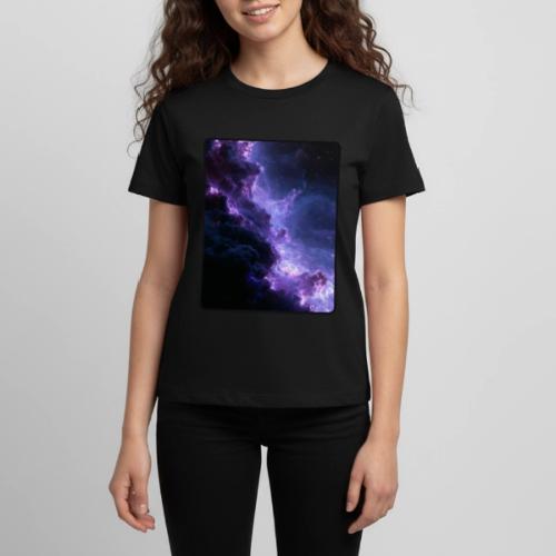 Purple Nebula Space Design - Kids' Premium T-Shirt