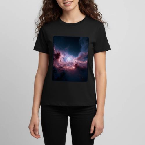 Radiant Cosmic Nebula Artwork - Kids' Premium T-Shirt