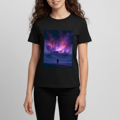 Cosmic Supernova Night Design - Kids' Premium T-Shirt
