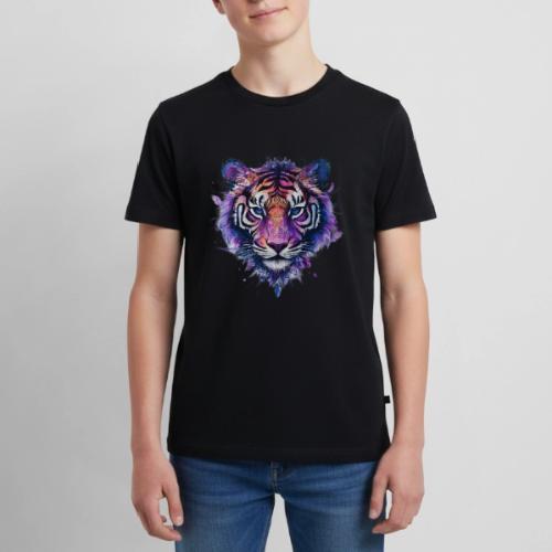 Mystic Violet Tiger - Kids' Premium T-Shirt