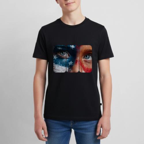 USA: Star-Spangled Glance - Kids' Premium T-Shirt