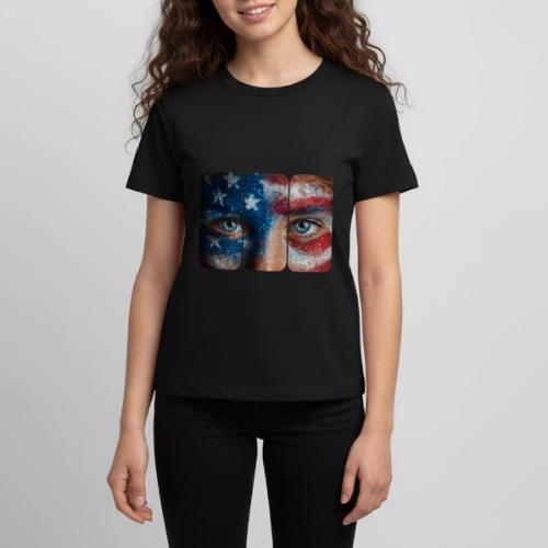 USA: Stars in Her Eyes - Kids' Premium T-Shirt