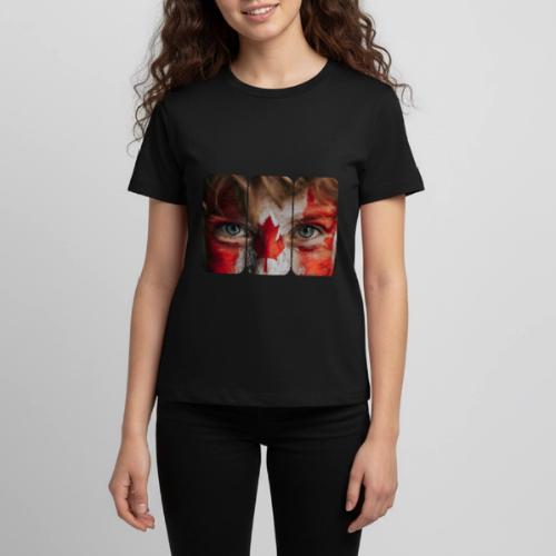 Canada: Maple Leaf Gaze - Kids' Premium T-Shirt