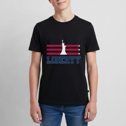 USA: Stars of Liberty - Kids' Premium T-Shirt