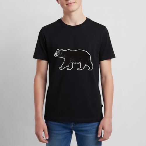 Midnight Black Bear - Kids' Premium T-Shirt