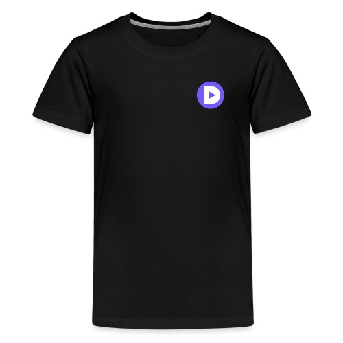 Round DLive Logo - Kids' Premium T-Shirt
