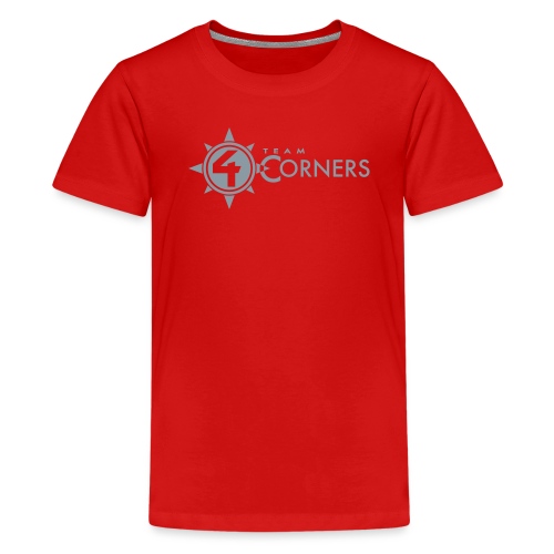 Team 4 Corners 2018 logo - Kids' Premium T-Shirt