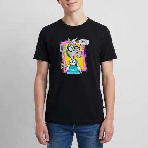 Don't bite the horse that feeds you. - Kids' Premium T-Shirt