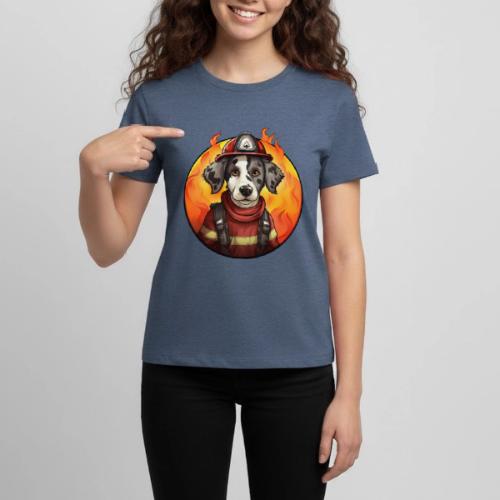Dog Firefighter - Kids' Premium T-Shirt