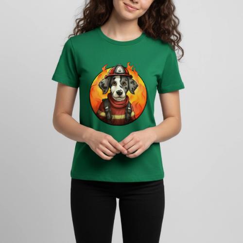 Dog Firefighter - Kids' Premium T-Shirt