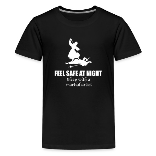Feel safe female rapier - Kids' Premium T-Shirt