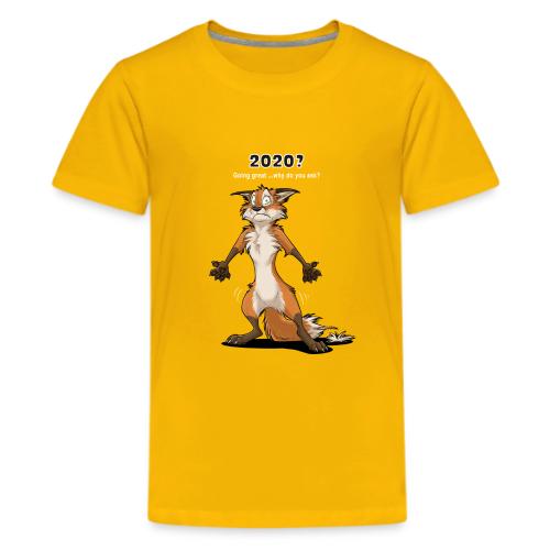 2020? Going great... (for dark backgrounds) - Kids' Premium T-Shirt