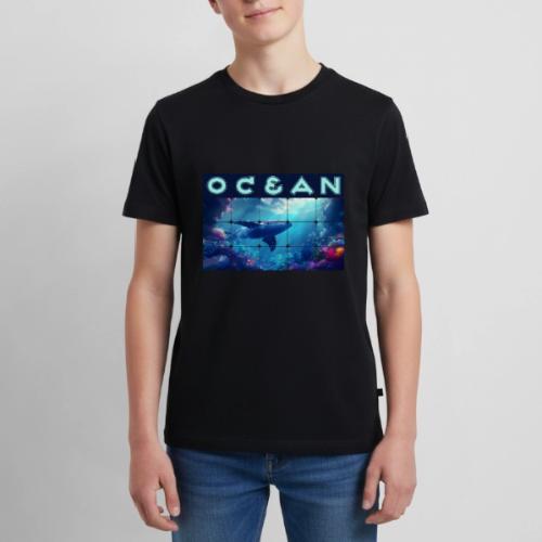Ocean: Whale’s Path - Kids' Premium T-Shirt