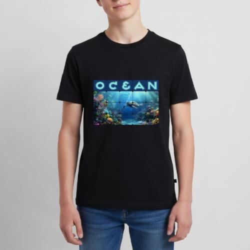 Ocean: Turtle Drift - Kids' Premium T-Shirt