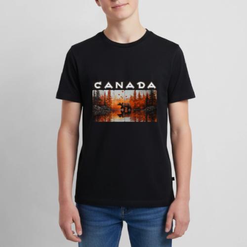Canada Wilderness Art - Kids' Premium T-Shirt