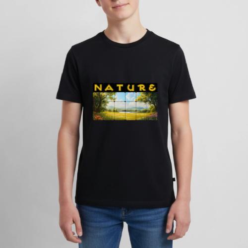 Nature: Summer Fields - Kids' Premium T-Shirt