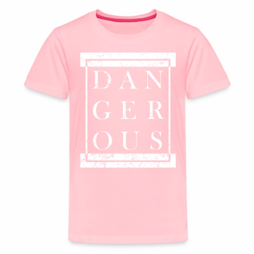 DANGEROUS - Grunge Block Box Gift Ideas - Kids' Premium T-Shirt