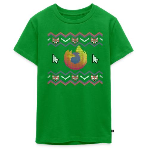 Firefox Ugly Sweater - Kids' Premium T-Shirt
