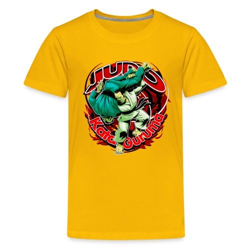 Judo Shirt - Kata Guruma - Kids' Premium T-Shirt