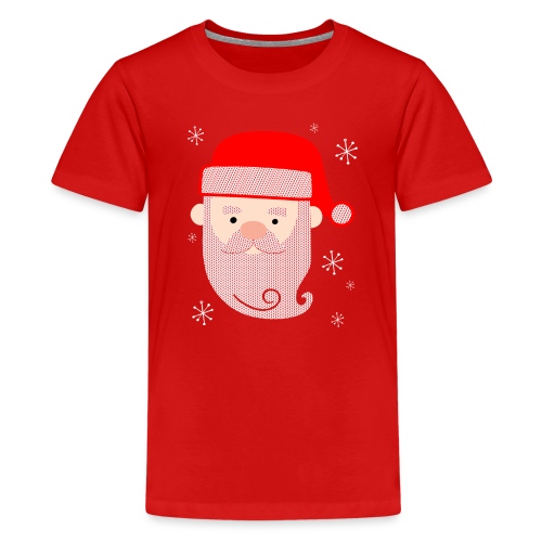 Santa Claus Texture - Kids' Premium T-Shirt