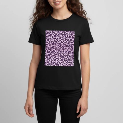 Purple Color Leopard Pattern - Kids' Premium T-Shirt