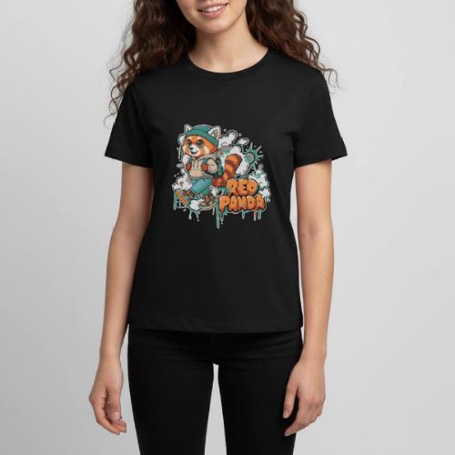 Red Panda Street Graffiti Vibes - Kids' Premium T-Shirt