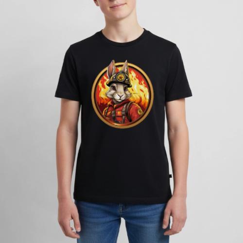 Rabbit Firefighter - Kids' Premium T-Shirt
