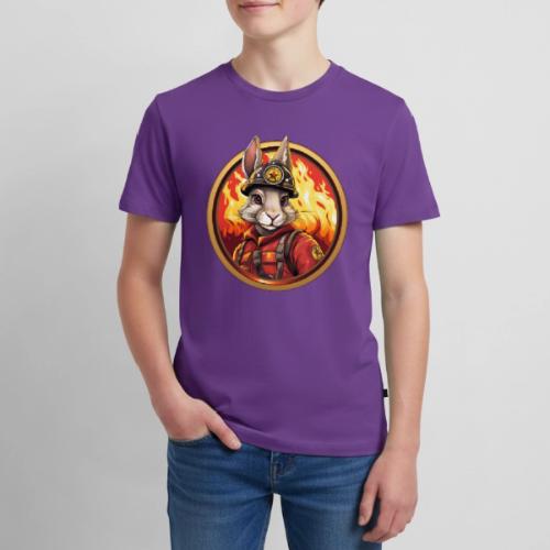 Rabbit Firefighter - Kids' Premium T-Shirt