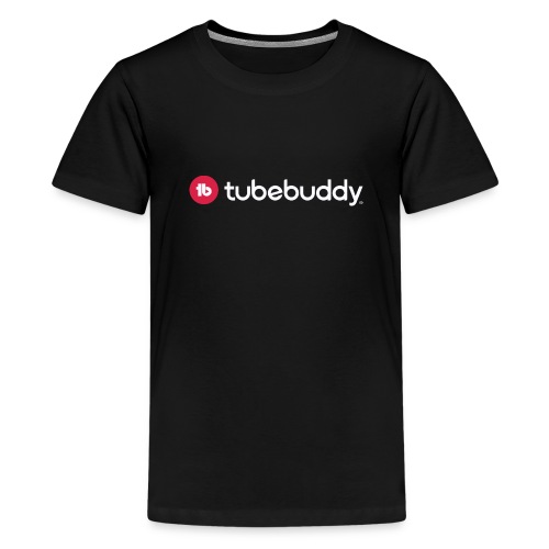 TubeBuddy Logo on Dark - Kids' Premium T-Shirt