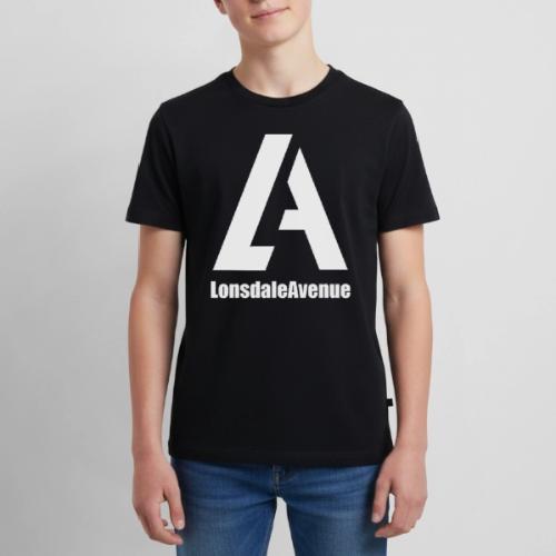 Lonsdale Avenue Logo White Text - Kids' Premium T-Shirt
