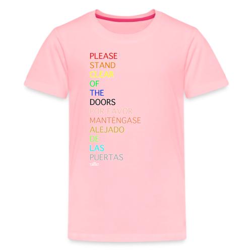 Please Stand Clear (Monorail) - Kids' Premium T-Shirt