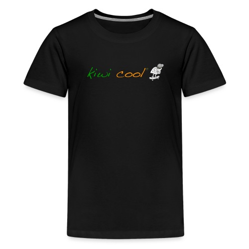 kiwi cool us fertig schritft und bild png - Kids' Premium T-Shirt