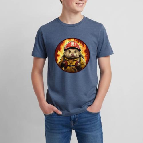 Hedgehog Firefighter - Kids' Premium T-Shirt