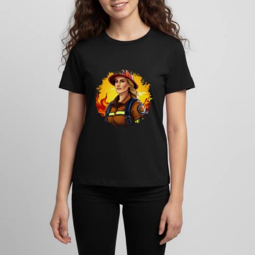 Firefighter firewomen - Kids' Premium T-Shirt
