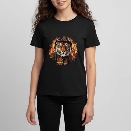 Tiger Firefighter - Kids' Premium T-Shirt