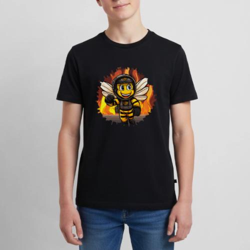 Firefighter Bee - Kids' Premium T-Shirt