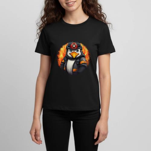 Firefighter penguin - Kids' Premium T-Shirt