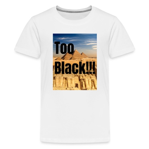 Too Black pyramid 1 - Kids' Premium T-Shirt